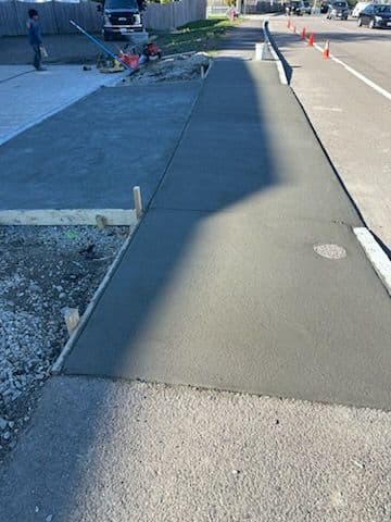 Concrete Sidewalk and Curb Work to Improve Local Streets image