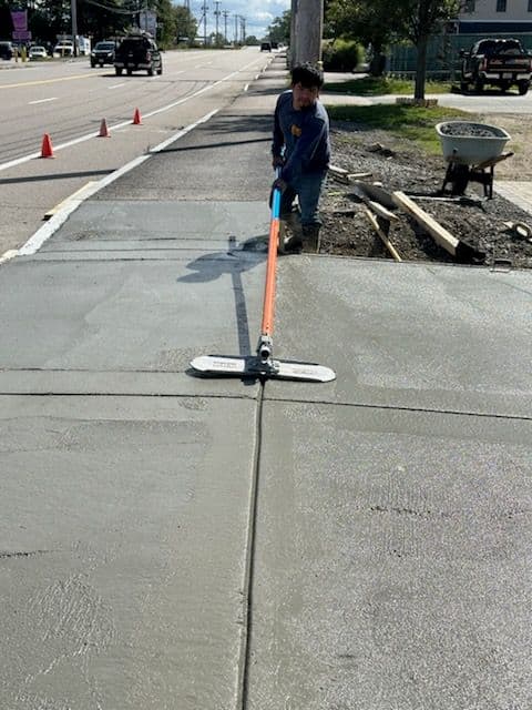 Gallery photos for Concrete Sidewalk and Curb Work to Improve Local Streets: Image #1