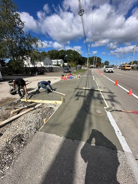 Gallery photos for Concrete Sidewalk and Curb Work to Improve Local Streets: Image #2