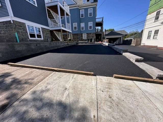 Masonry and Asphalt Driveway Upgrade