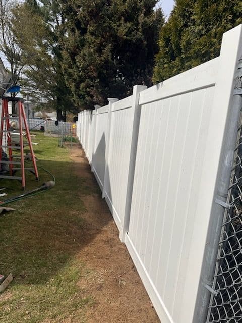 Vinyl Fence Transformation in Woburn