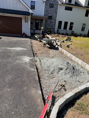 Project Lexington Driveway Transformation with Cobblestone image